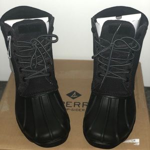 Men’s Black Sperry Duck Boots
